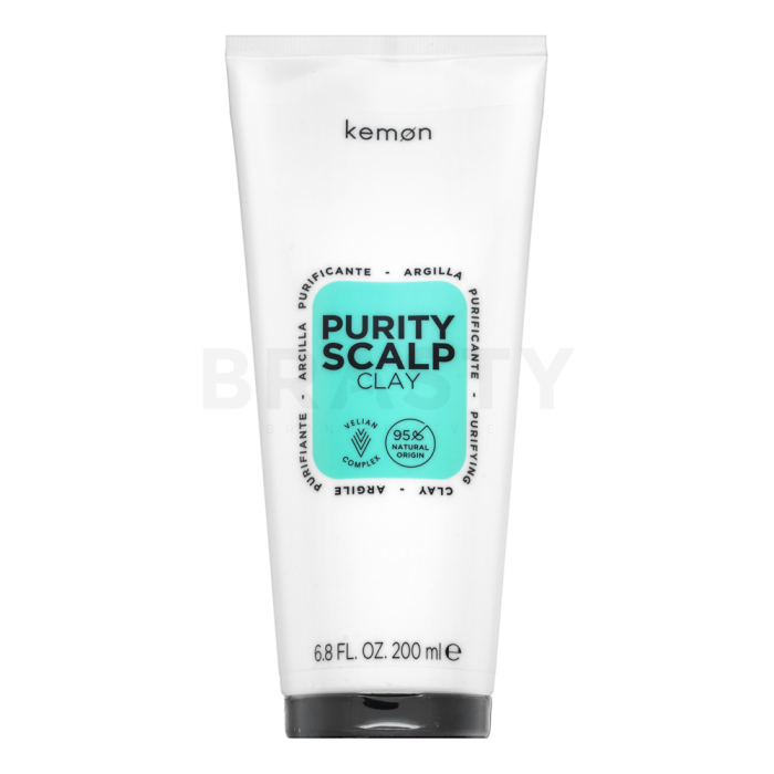 Kemon Purity Scalp Clay reinigende Kuur voor Haar voor snel vet haar 200 ml