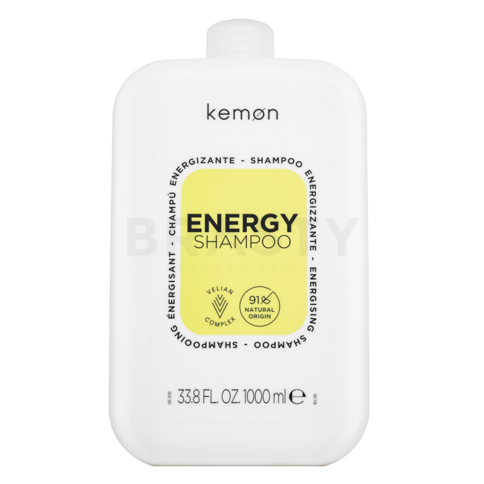 Kemon Energy Shampoo erősítő sampon hajhullás ellen 1000 ml