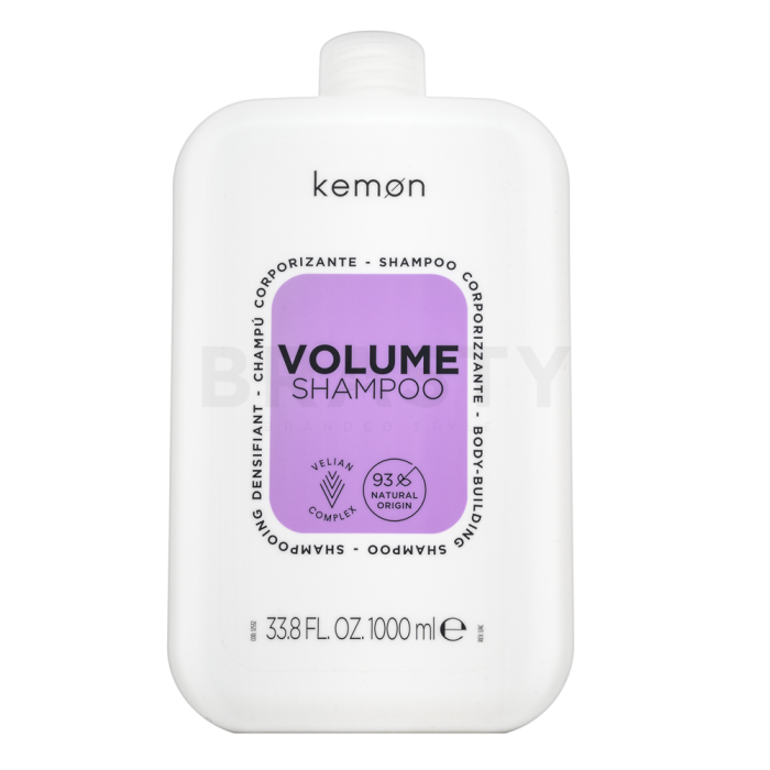 Kemon Volume Shampoo Stärkungsshampoo für Haarvolumen 1000 ml