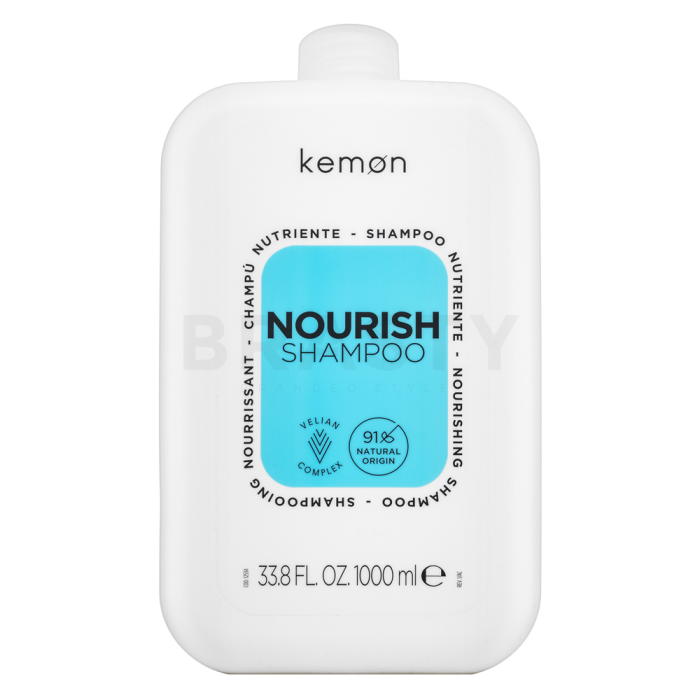 Kemon Nourish Shampoo hranjivi šampon za suhu i oštećenu kosu 1000 ml