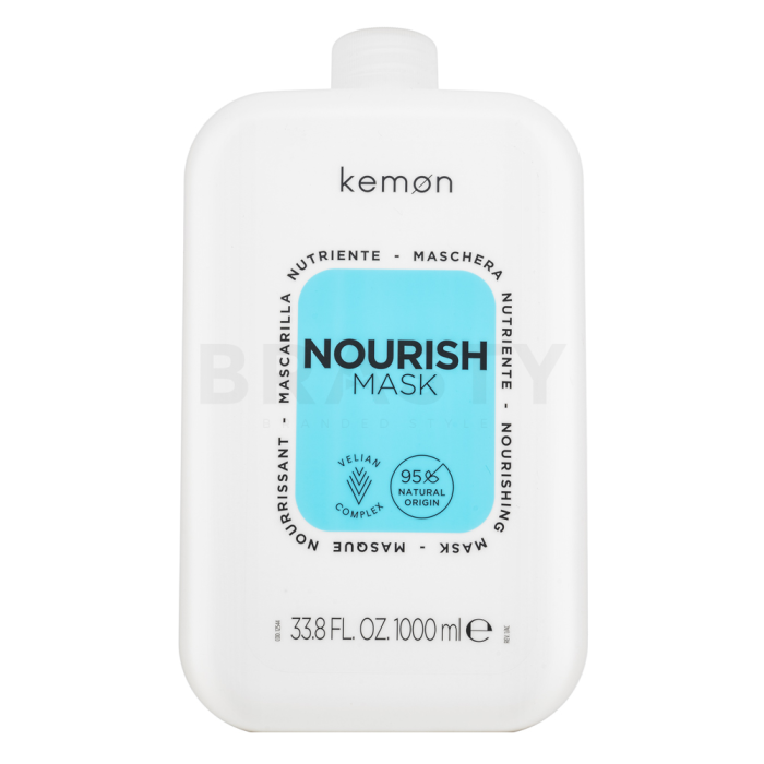 Kemon Nourish Mask pflegende Haarmaske für trockenes und geschädigtes Haar 1000 ml