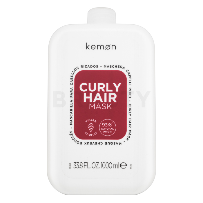 Kemon Curly Hair Mask pflegende Haarmaske für lockiges Haar 1000 ml