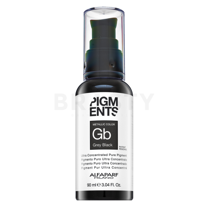Alfaparf Milano Pigments Color geconcentreerde druppels met kleurpigmenten Grey Black 90 ml