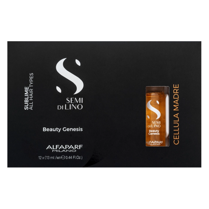 Alfaparf Milano Semi Di Lino Cellula Madre Sublime Beauty Genesis sérum pre hebkosť a lesk vlasov 12 x 13 ml