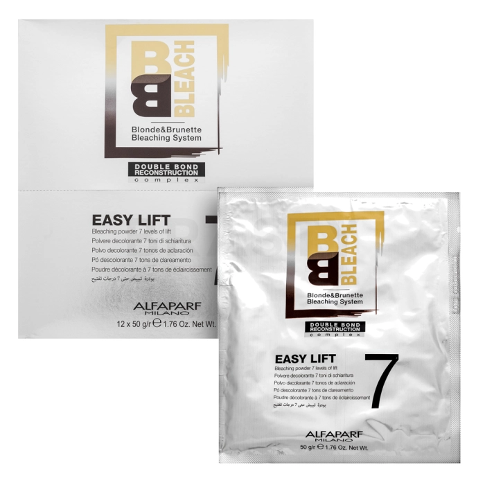 Alfaparf Milano BB Bleach Easy Lift Bleaching Powder Puder zur Haaraufhellung 12 x 50 g