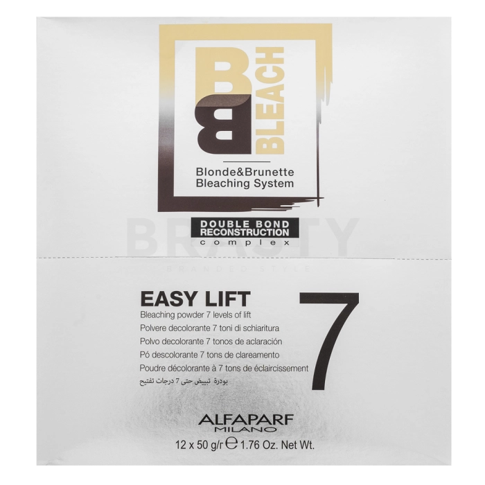 Alfaparf Milano BB Bleach Easy Lift Bleaching Powder Puder zur Haaraufhellung 12 x 50 g