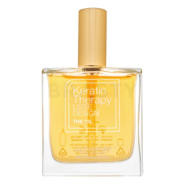 Alfaparf Milano Lisse Design Keratin Therapy The Oil olejek do wszystkich rodzajów włosów 50 ml