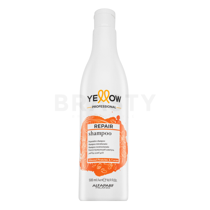 Alfaparf Milano Yellow Repair Shampoo Shampoo für stark geschädigtes Haar 500 ml