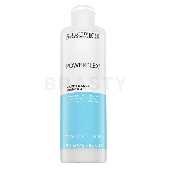 Selective Professional Powerplex Maintenance Shampoo Champú nutritivo Cabello suave y brillante 250 ml