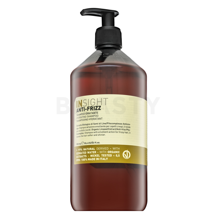 Insight Anti-Frizz Hydrating Shampoo glättendes Shampoo für lockiges und krauses Haar 900 ml