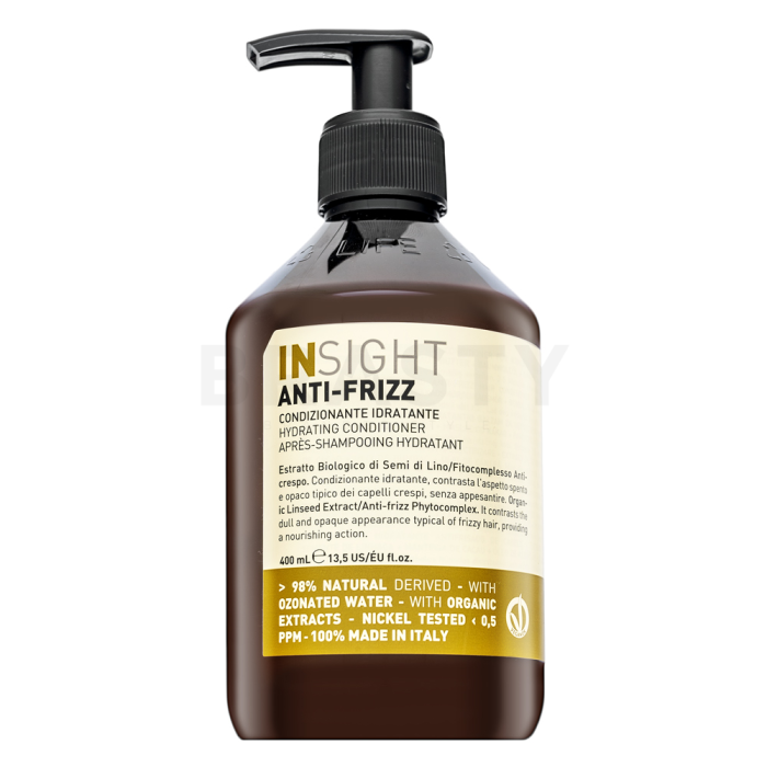 Insight Anti-Frizz Hydrating Conditioner Заглаждащ балсам За къдрава и чуплива коса 400 ml