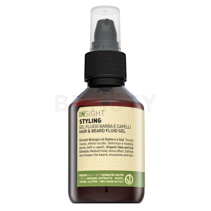 Insight Styling Hair & Beard Fluid Gel tekoči gel za lase in brado 100 ml