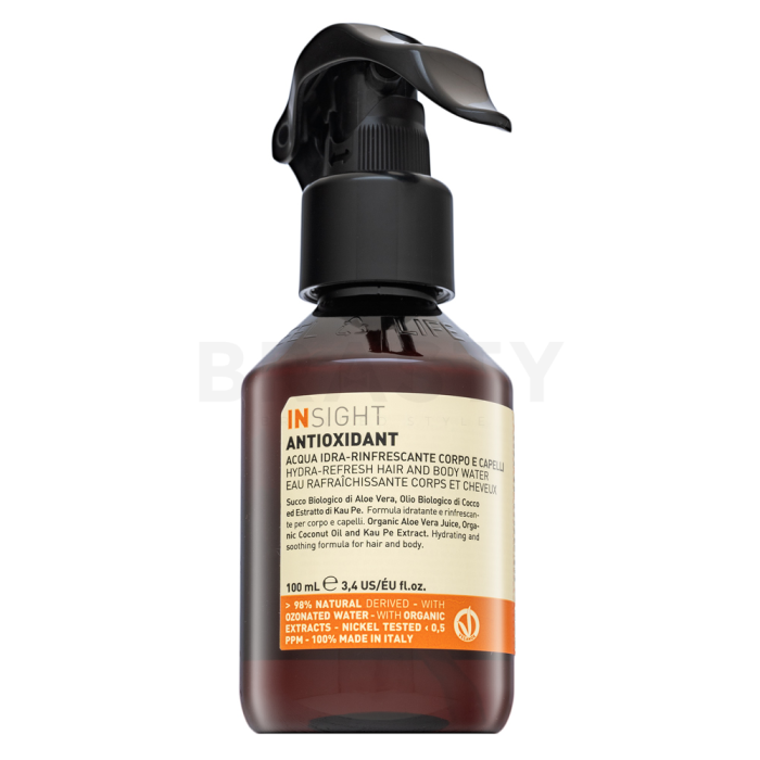 Insight Antioxidant Hydra-Refresh Hair And Body Water spray rinfrescante e idratante per i capelli e il corpo 150 ml
