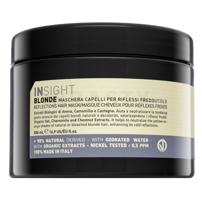 Insight Blonde Cold Reflections Hair Mask Mascarilla para tonos rubios fríos 500 ml