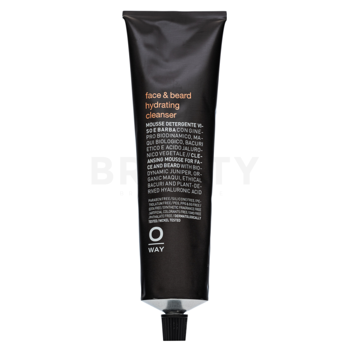 OWAY Face & Beard tisztító gél Hydrating Cleanser 150 ml