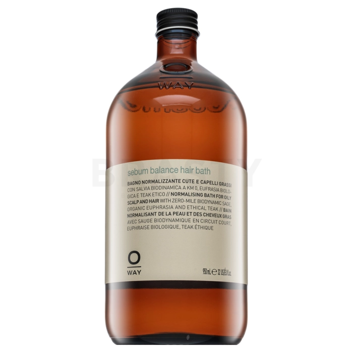 OWAY Sebum Balance Hair Bath shampoo voor vette hoofdhuid 950 ml
