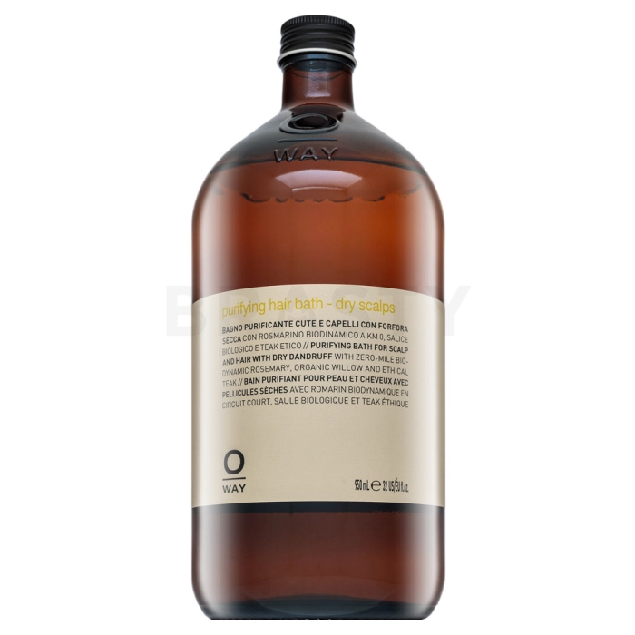 OWAY Purifying Hair Bath - Dry Scalps reinigende shampoo tegen roos 950 ml