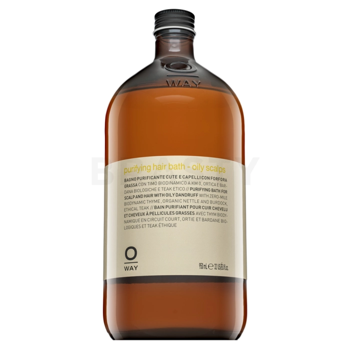OWAY Purifying Hair Bath - Oil Scalps reinigende shampoo voor vette hoofdhuid 950 ml