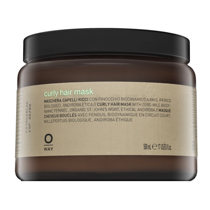 OWAY Curly Hair Mask maschera nutriente per i capelli ricci 500 ml