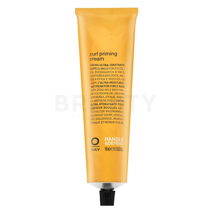 OWAY Curl Priming Cream Stylingcreme für lockiges Haar 150 ml