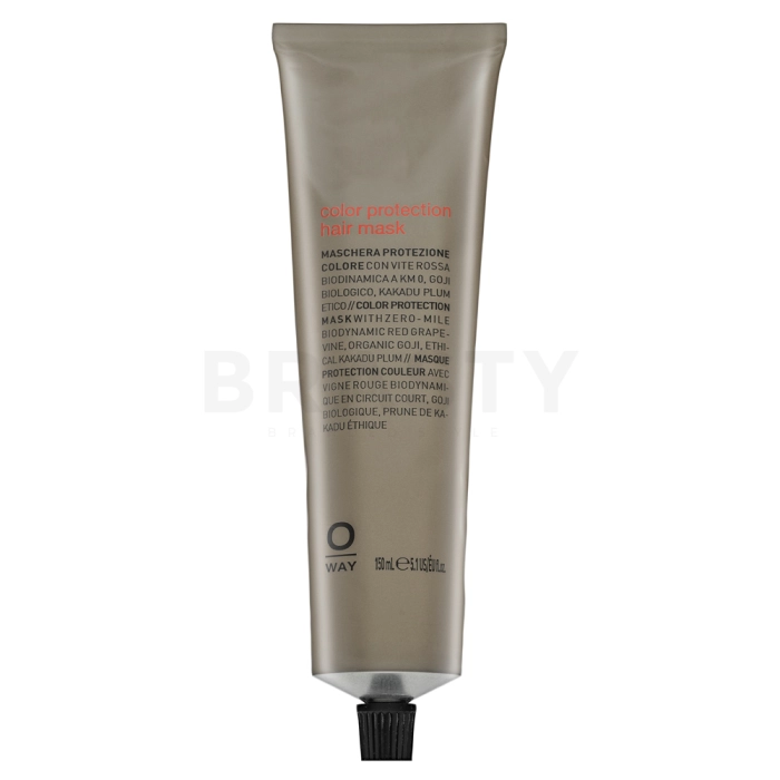 OWAY Color Protection Hair Mask Máscara protectora para cabello teñido, aclarado y químicamente tratado 150 ml