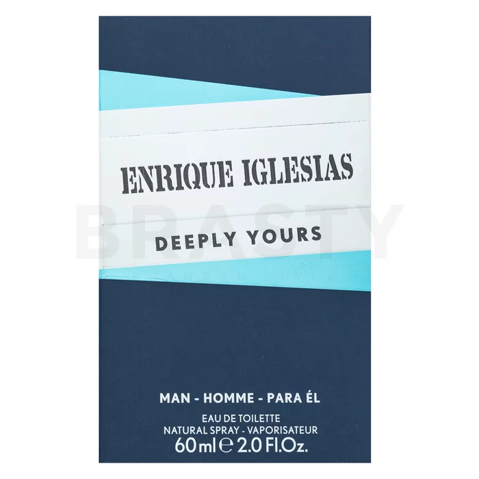 Enrique Iglesias Deeply Yours Man Eau de Toilette voor mannen 60 ml
