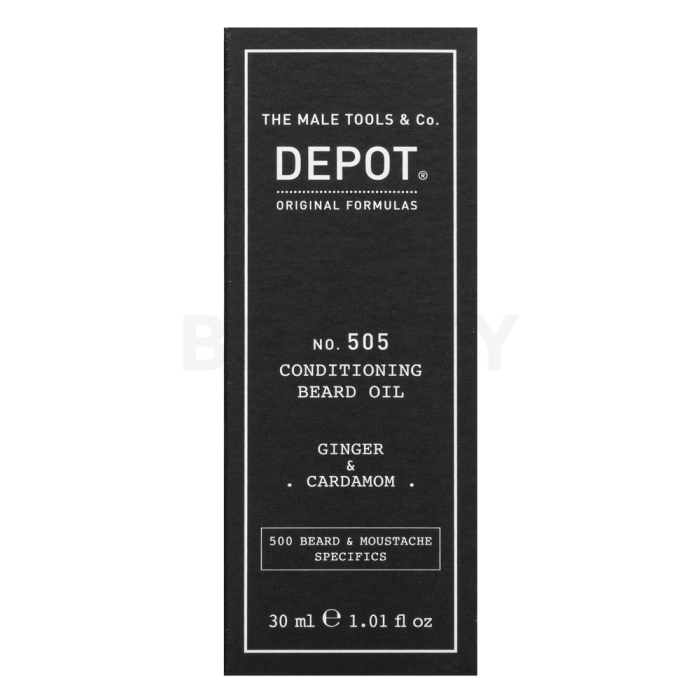 Depot olejový balzám No. 505 Conditioning Beard Oil Ginger & Cardamom 30 ml