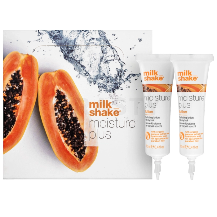 Milk_Shake Moisture Plus Lotion verzorging zonder spoelen voor hydraterend haar 12 x 12 ml