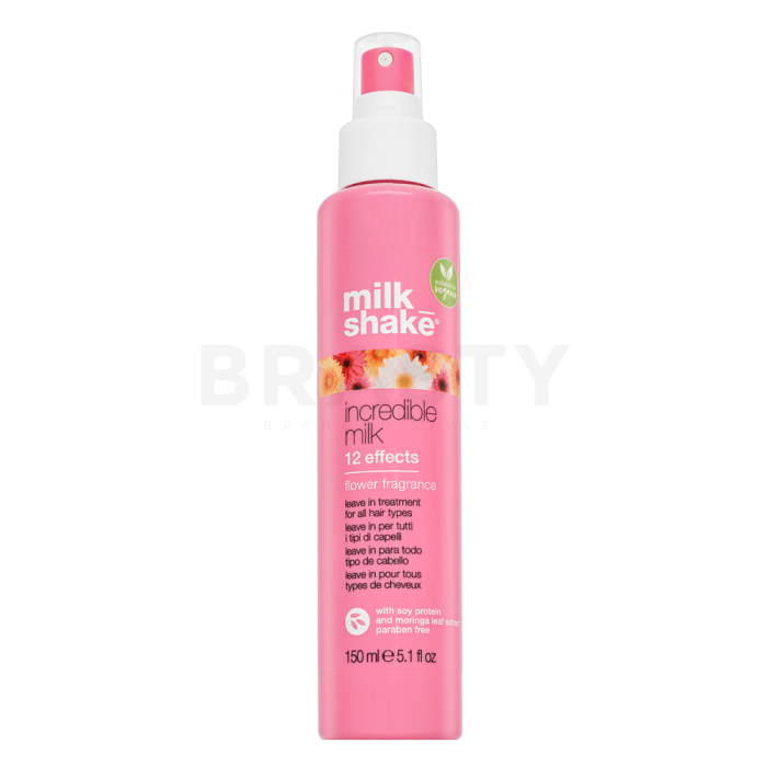 Milk_Shake Incredible Milk Flower Fragrance verzorging zonder spoelen voor alle haartypes 150 ml