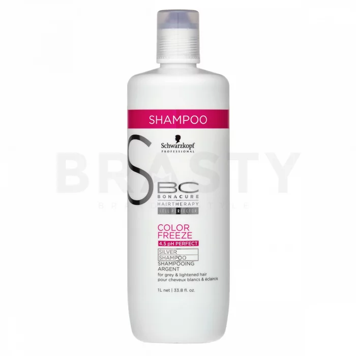 Schwarzkopf Professional BC Bonacure Color Freeze Silver Shampoo șampon cu reflexe argintii 1000 ml