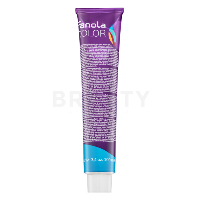 Fanola Color Toner Professional Hair Colouring Cream color de cabello permanente profesional Silver 100 ml