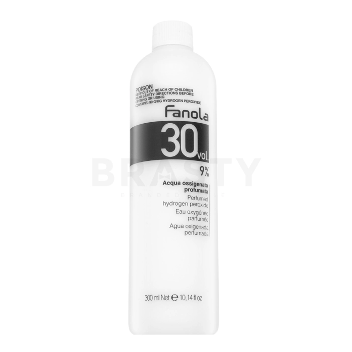 Fanola Perfumed Hydrogen Peroxide 30 Vol./ 9% razvijanje emulzij za vse vrste las 300 ml