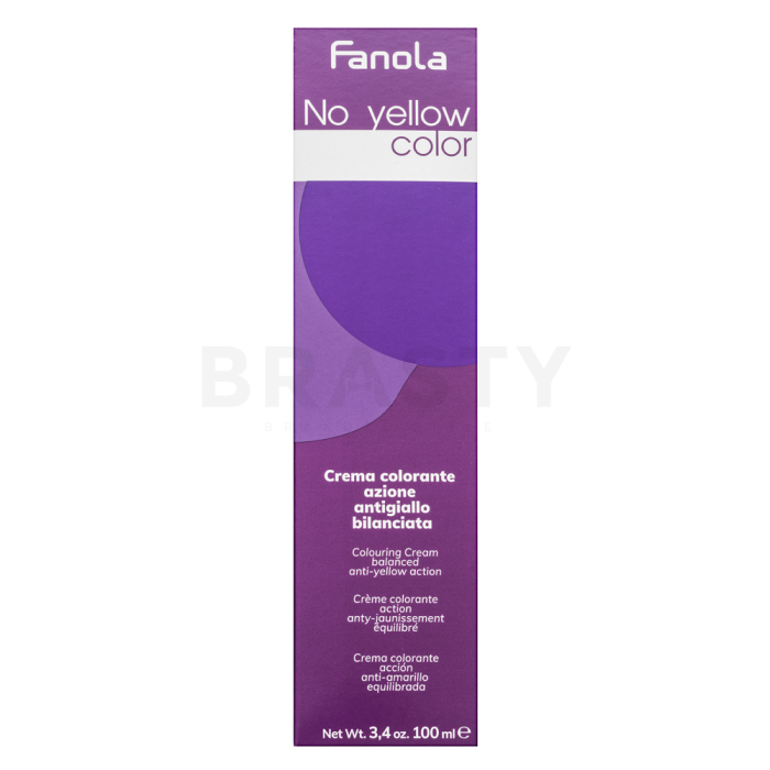 Fanola No Yellow Color Colouring Cream професионална перманентна боя за коса S.1322 100 ml