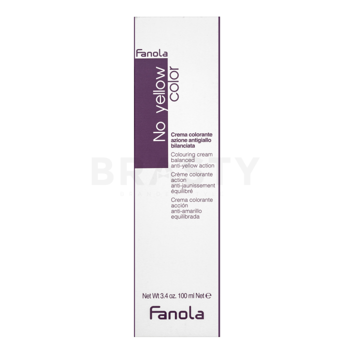Fanola No Yellow Color Colouring Cream професионална перманентна боя за коса Rosegold 100 ml