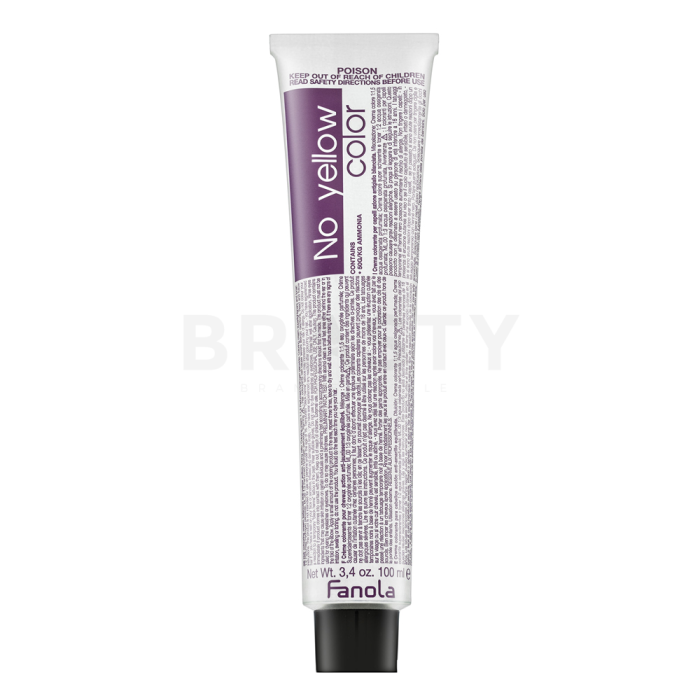 Fanola No Yellow Color Colouring Cream професионална перманентна боя за коса Green 100 ml