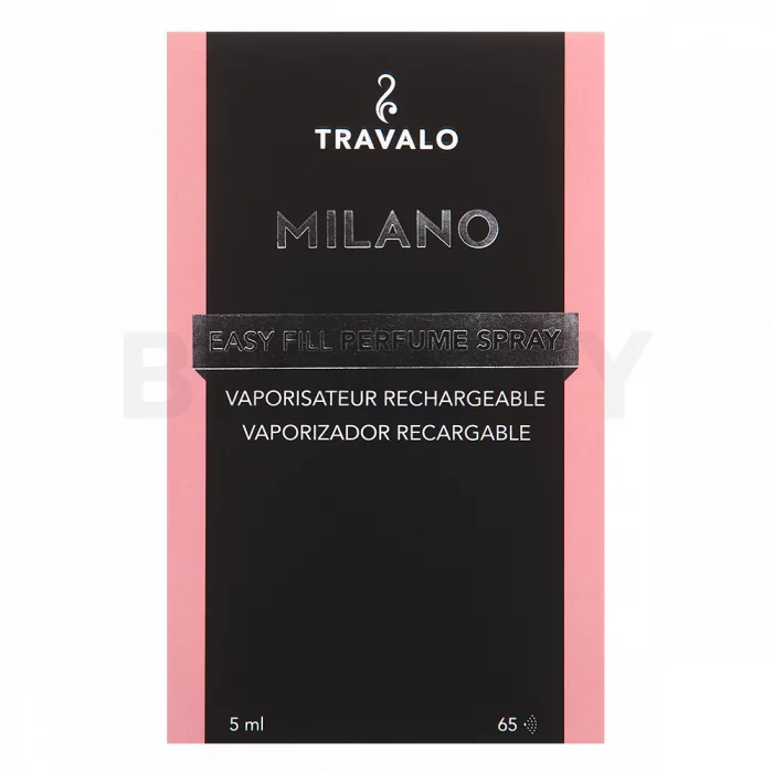 Travalo Milano 5 ml sticluta reincarcabila cu atomizer unisex 5 ml