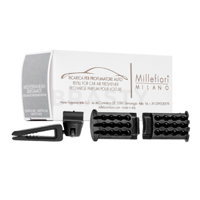 Millefiori Milano Icon Car Air Freshener Mediterranean Bergamot