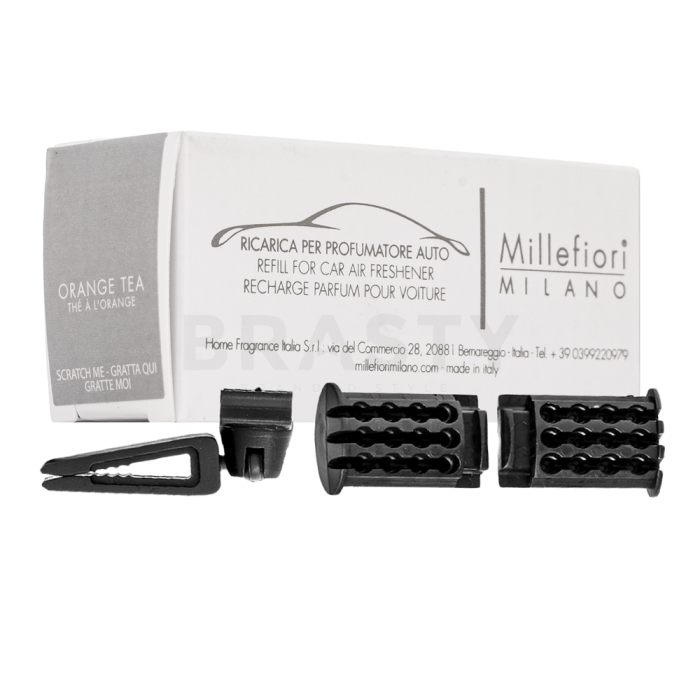 Millefiori Milano Icon Car Air Freshener Orange Tea