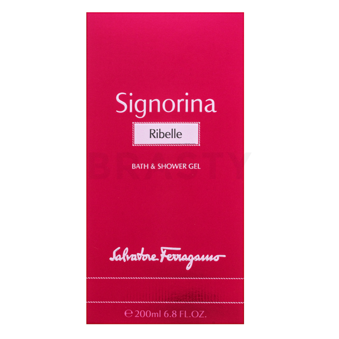 Salvatore Ferragamo Signorina Ribelle gel za prhanje za ženske 200 ml