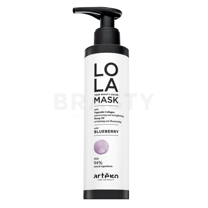 Artègo Lola Your Beauty Colour Mask intenzívna farbiaca maska na vlasy Blueberry 200 ml