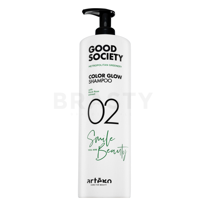 Artègo Good Society 02 Color Glow Shampoo vyživujúci šampón pre lesk a ochranu farbených vlasov 1000 ml