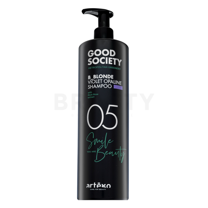 Artègo Good Society 05 B_Blonde Violet Opaline Shampoo beschermingsshampoo om gele tinten te neutraliseren 1000 ml