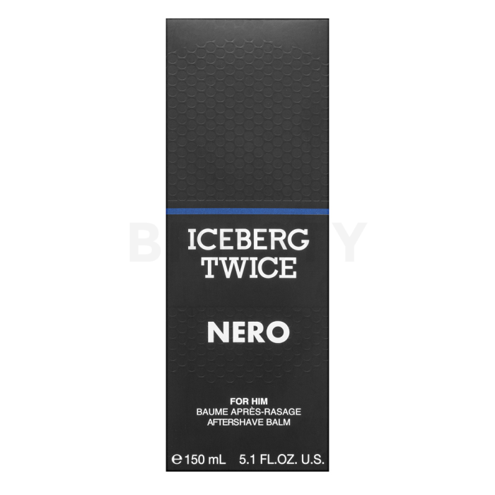 Iceberg Twice Nero balsamo dopobarba da uomo 150 ml