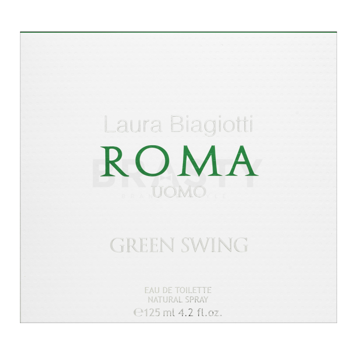 Laura Biagiotti Roma Uomo Green Swing toaletna voda za muškarce 125 ml