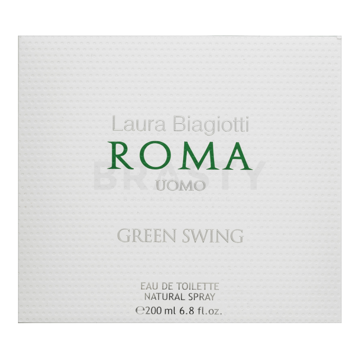 Laura Biagiotti Roma Uomo Green Swing Eau de Toilette férfiaknak 200 ml