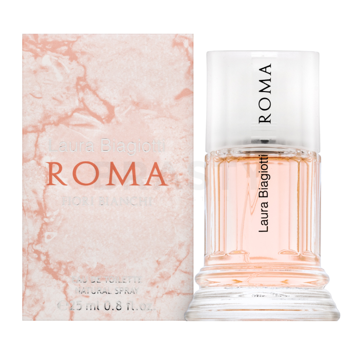 Laura Biagiotti Roma Fiori Bianchi Eau de Toilette für Damen 25 ml