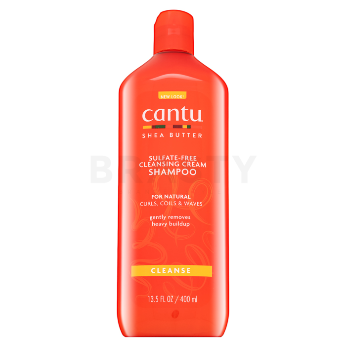 Cantu Shea Butter Sulfate-Free Cleansing Cream Shampoo šampon za čiščenje za kodraste in skodrane lase 400 ml