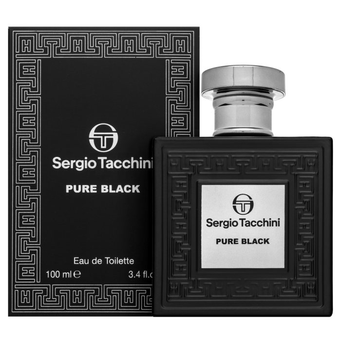 Sergio Tacchini Pure Black woda toaletowa dla mężczyzn 100 ml
