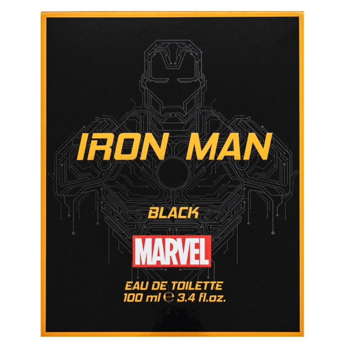 Marvel Iron Man Black Eau de Toilette férfiaknak 100 ml