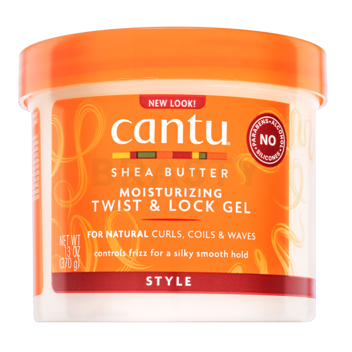 Cantu Shea Butter Moisturizing Twist & Lock Gel feuchtigkeitsspendendes Gel für definierte Locken